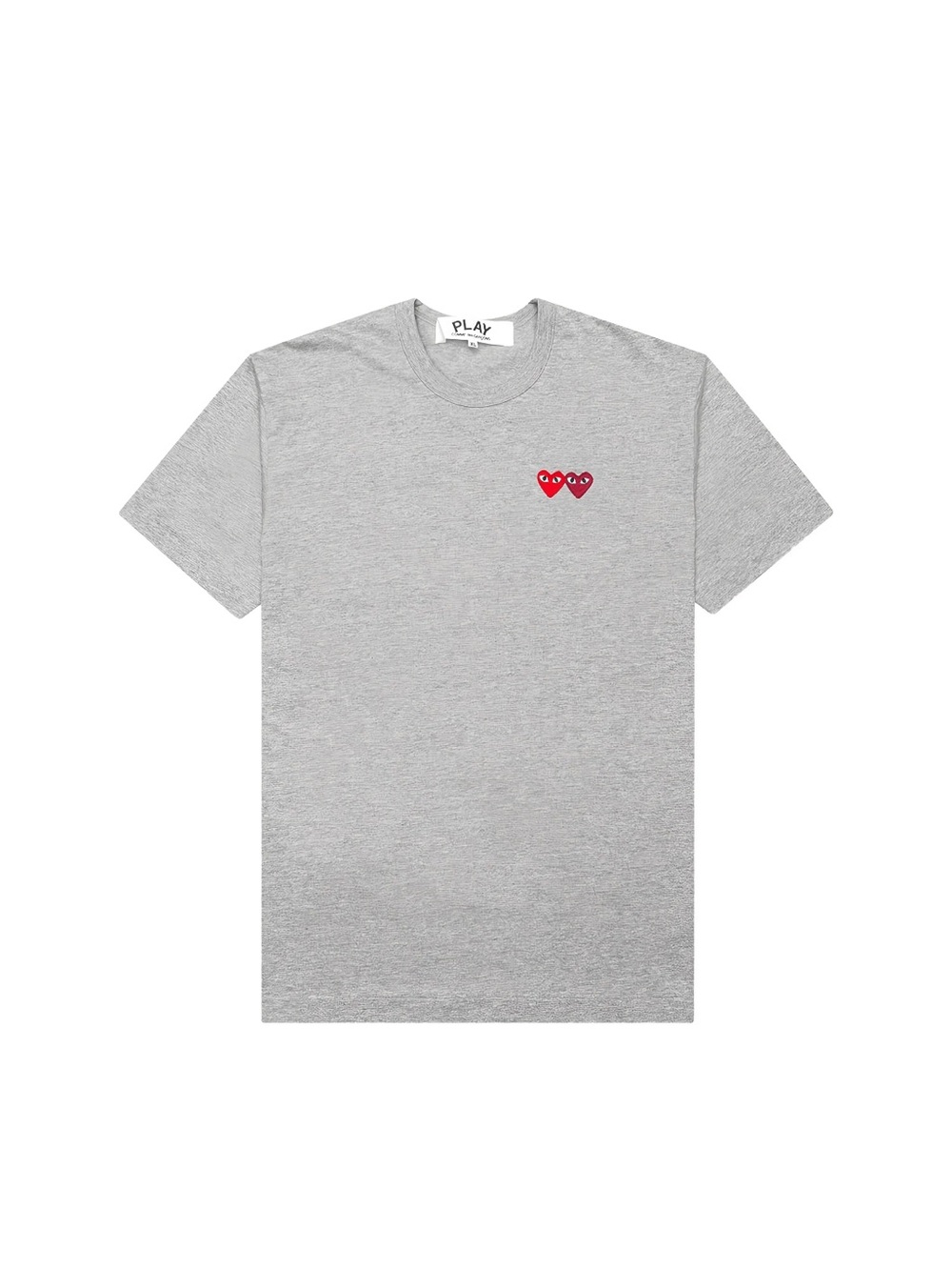 Comme des garçon play grey t shirt